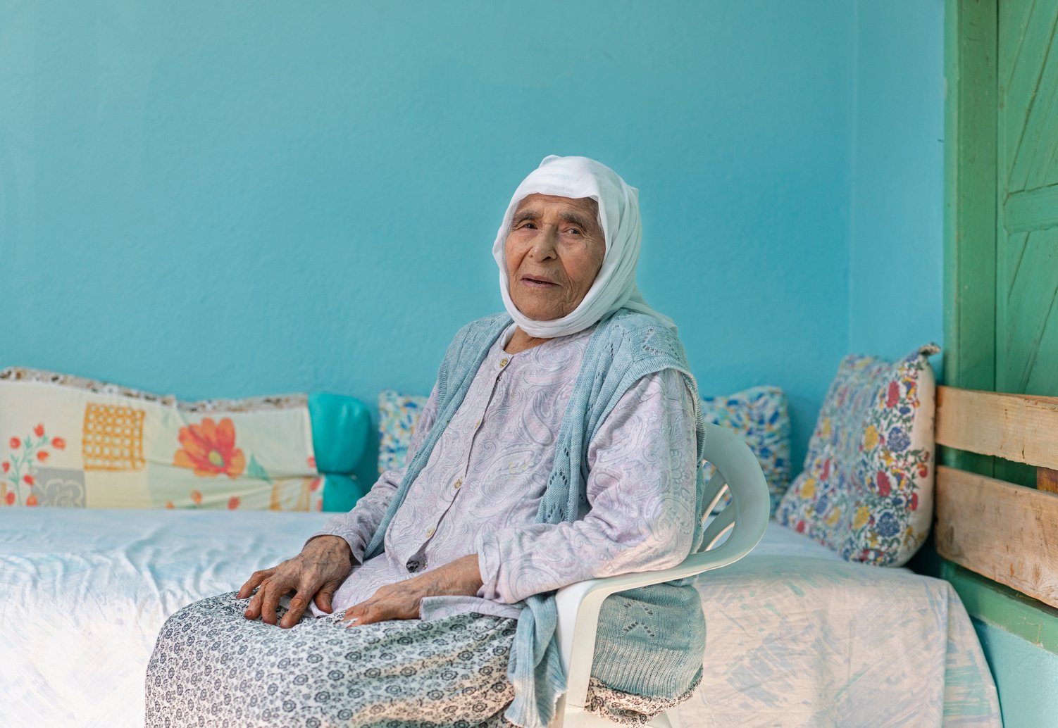 Elder muslim woman